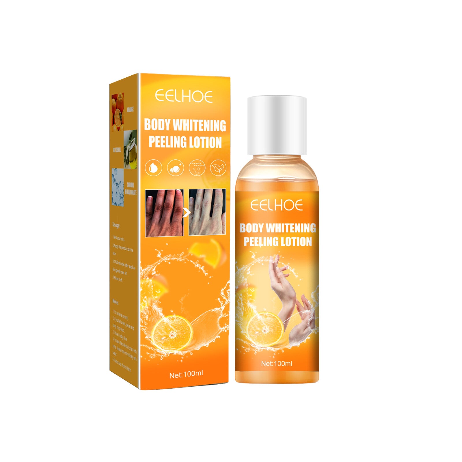 BODY WHITENING PEELING LOTION