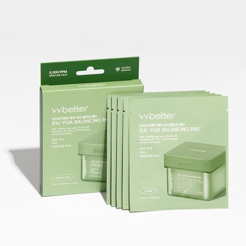 VVBETTER JEJU YUJA BALANCING PAD MINI PACK (5×2 PADS)